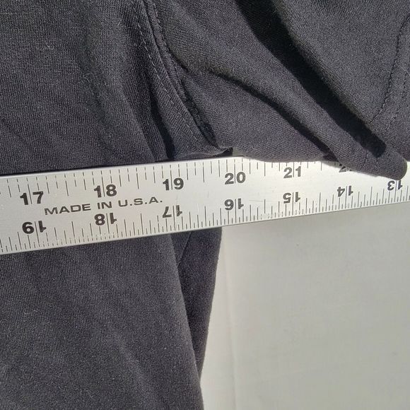 Emirates Team NZ Black Logo Print Cotton Blend Classic T-Shirt Men Large - Picture 7 of 8